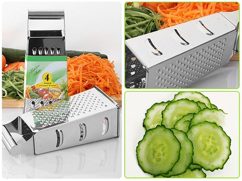 4-Sided Stainless Steel Box Grater