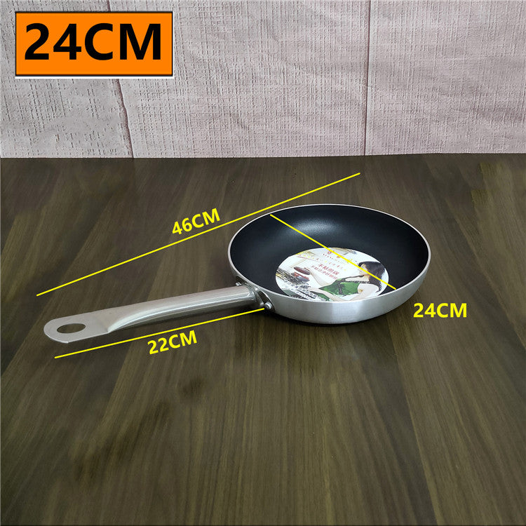 Professional Stainless Steel Frying Pan - Multiple Sizes