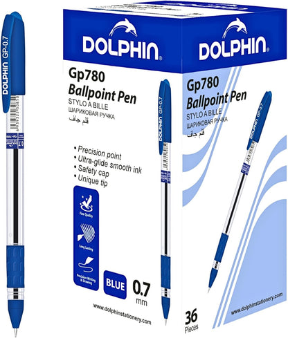 Dolphin Gp780 ballpoint pen with packaging on a white background