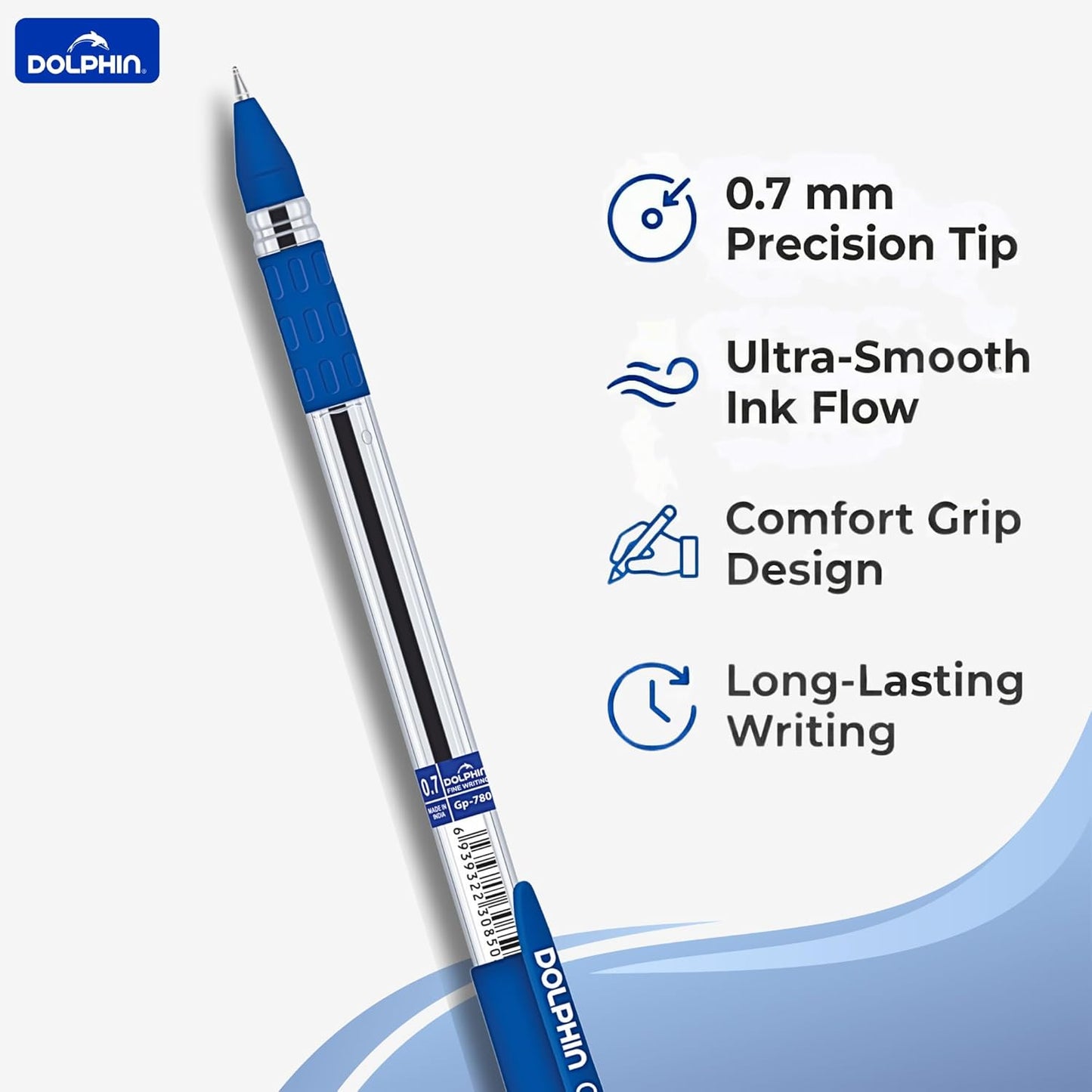 Dolphin GP780 Ballpoint Pens - Box of 36