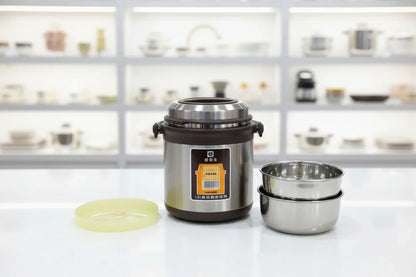 2L Thermal Food Container - Stainless Steel Lunch Box