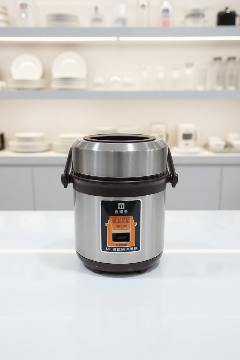 Igikoresho cy'ibiribwa bishyushye cya 2L - Agasanduku k'ifunguro rya saa sita gakozwe mu cyuma kidafunze