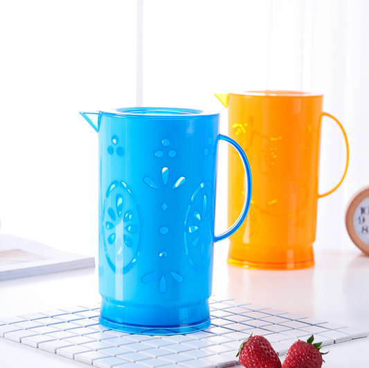 Delcasa DC1347 2L Water Jug + 4 Glass 300ml Set