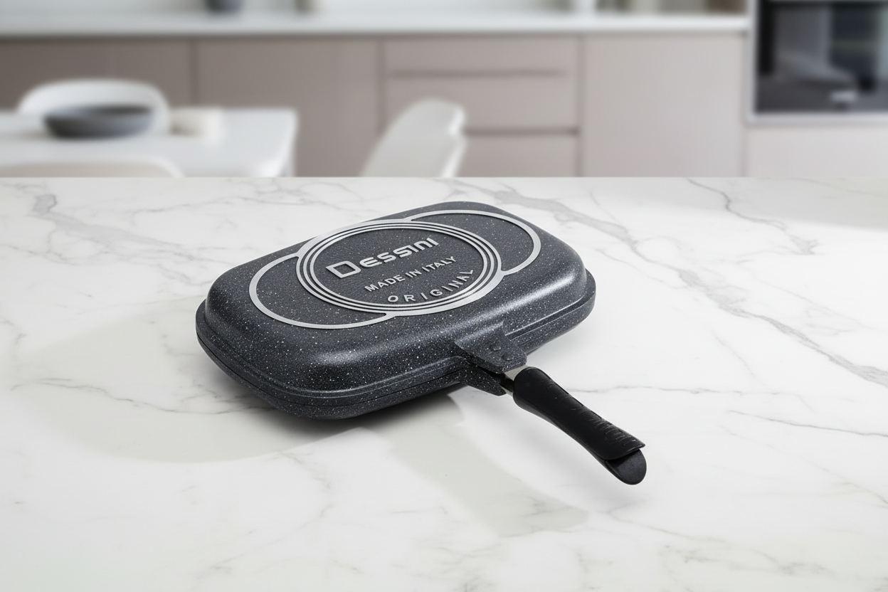 Dessini Italy Original Double Grill Pan - 36cm