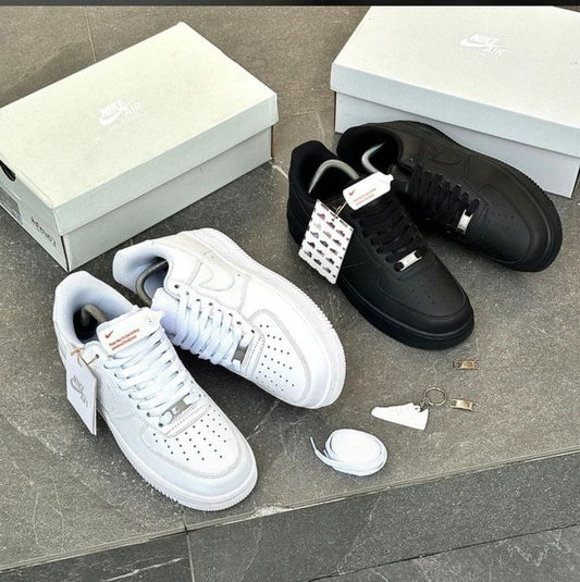 Air Force 1 Low Sneakers – White & Black