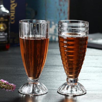 Milkshake Glass Set - 400ml (Box of 6)