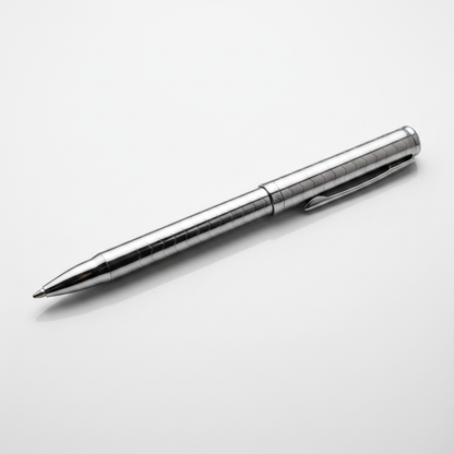 Teal Purple Gold Trim Pen