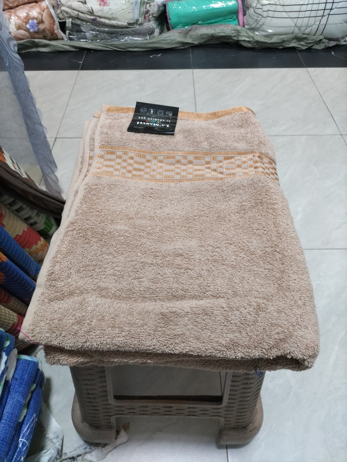 Premium Cotton Bath Towel - 100% Cotton