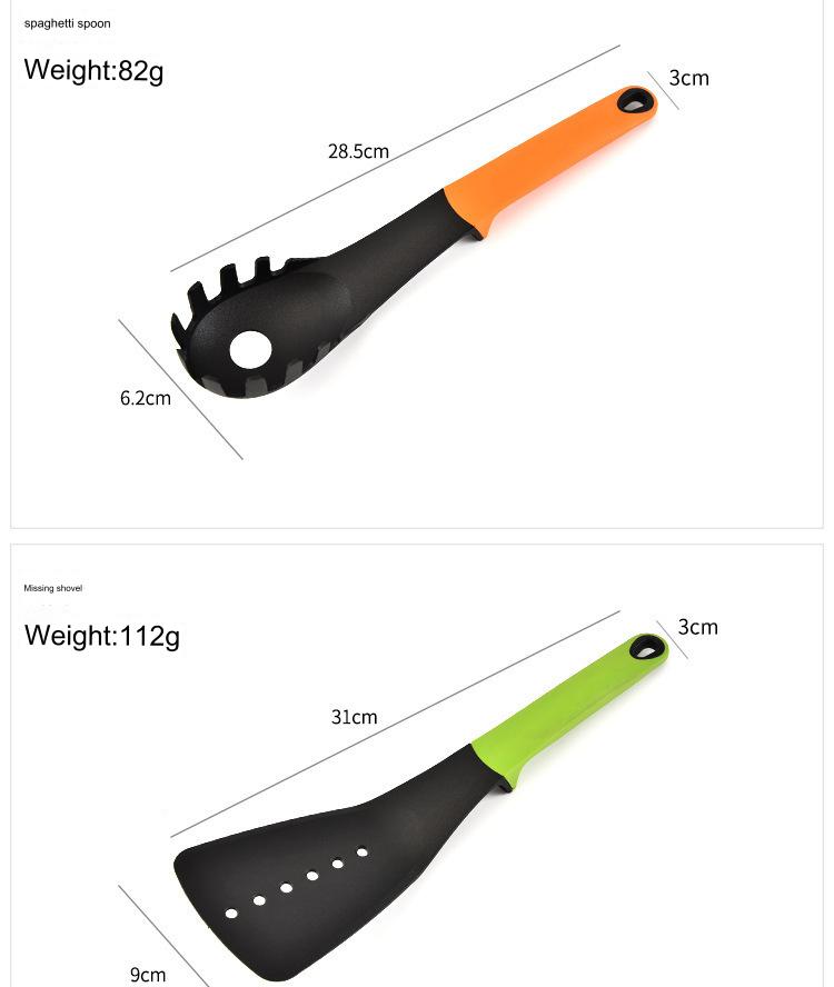 plastic kitchenware utensils 
