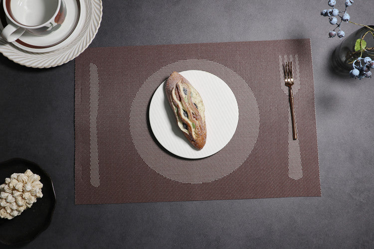 12-Piece PVC Placemat & Coaster Set