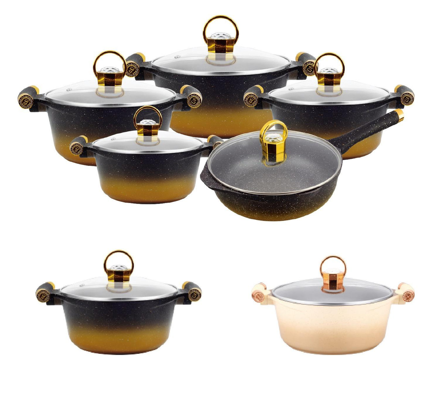 Vmigo 5 Pieces Cookware Set